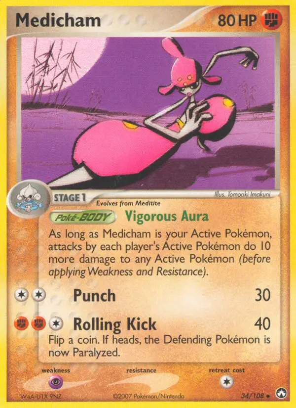 Medicham Uncommon rarity Power Keepers Pokémon card price — $13.90