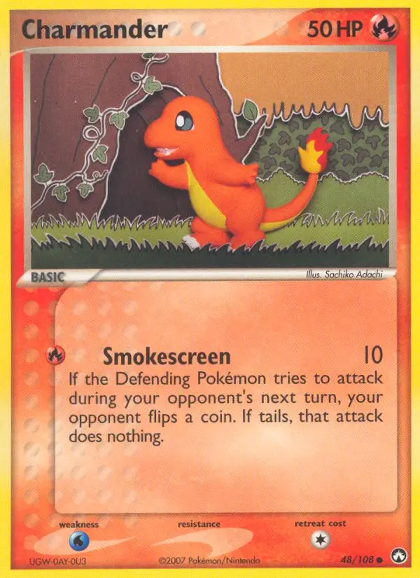 Charmander Common rarity Power Keepers Pokémon card price — $45.65