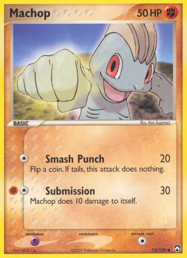 Machop Common rarity Power Keepers Pokémon card price — $17.99