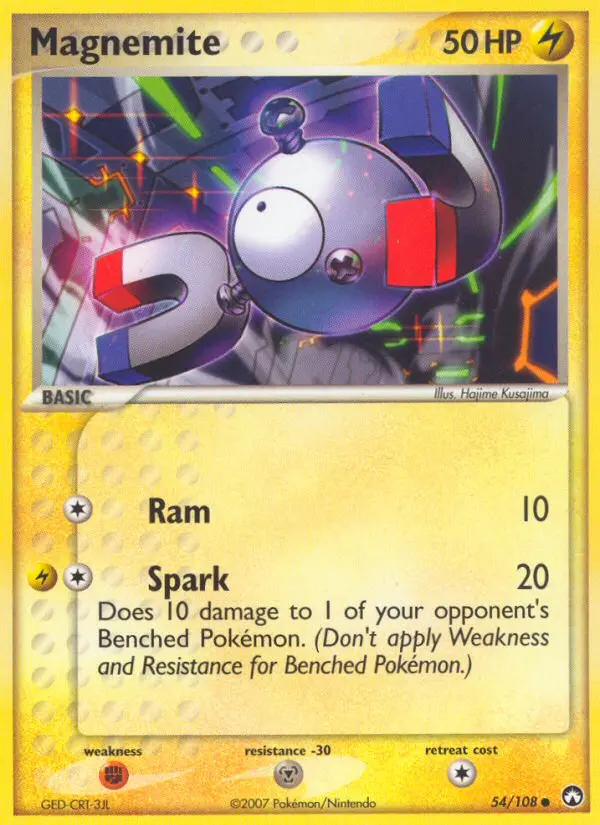 Magnemite Common rarity Power Keepers Pokémon card price — $22.46