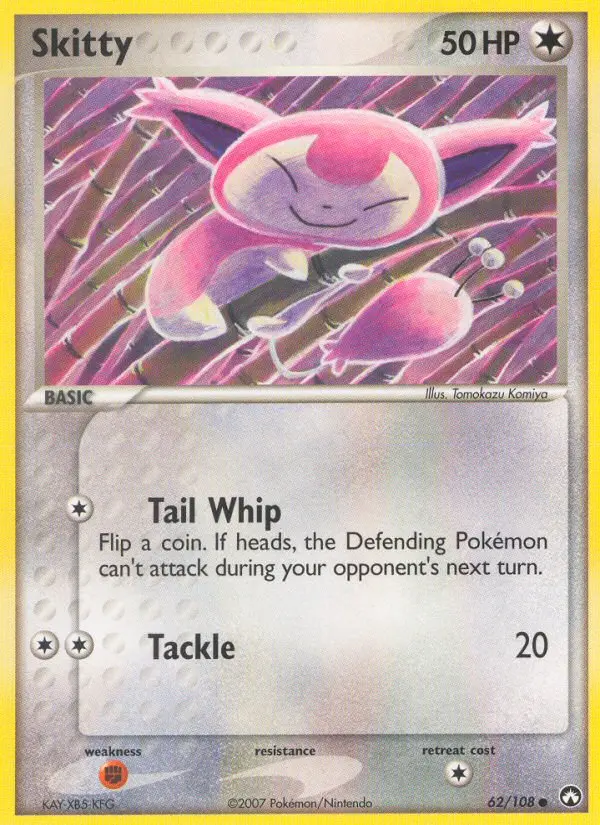 Skitty Common rarity Power Keepers Pokémon card price — $37.39