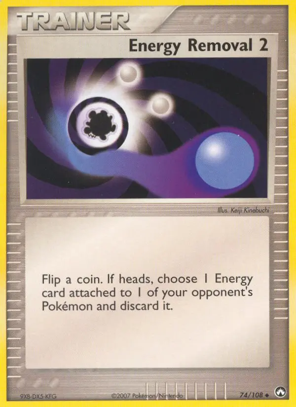 Energy Removal 2 Uncommon rarity Power Keepers Pokémon card price — $2.30