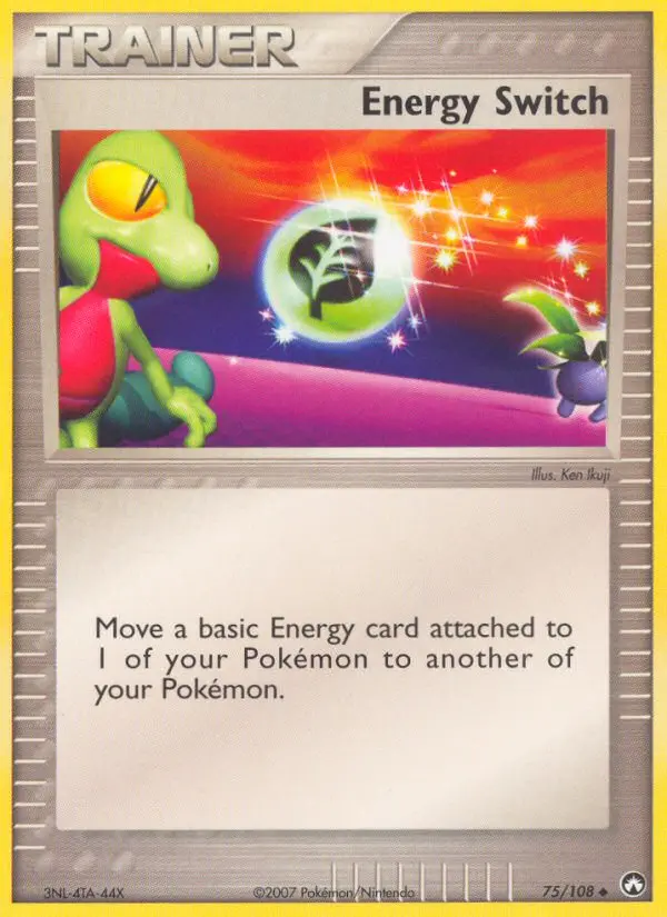 Energy Switch Uncommon rarity Power Keepers Pokémon card price — $6.81