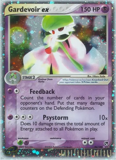 Gardevoir ex Rare rarity Sandstorm Pokémon card price — $219.61