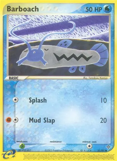 Barboach Common rarity Dragon Pokémon card price — $7.15