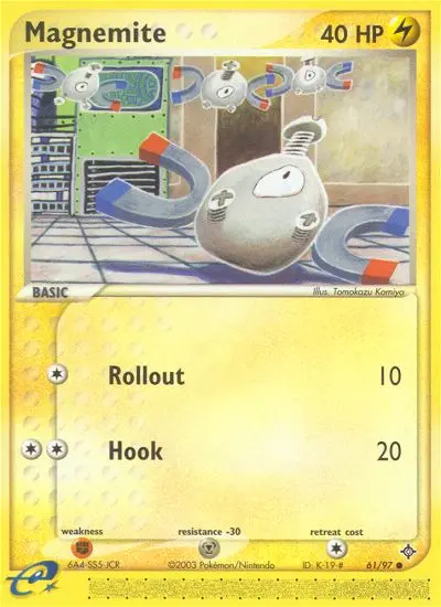 Magnemite Common rarity Dragon Pokémon card price — $29.99