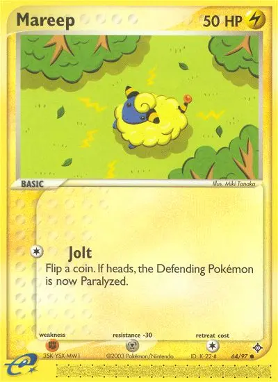 Mareep Common rarity Dragon Pokémon card price — $14.23