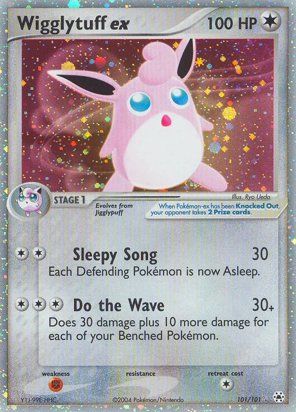 Wigglytuff ex Rare rarity Hidden Legends Pokémon card price — $76.66
