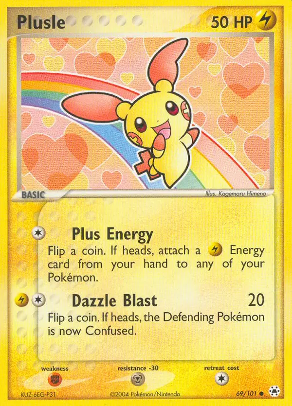 Plusle Common rarity Hidden Legends Pokémon card price — $194.00