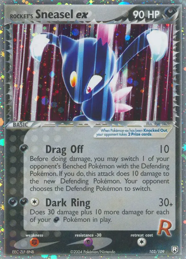 Rocket's Sneasel ex Rare rarity Team Rocket Returns Pokémon card price — $339.99