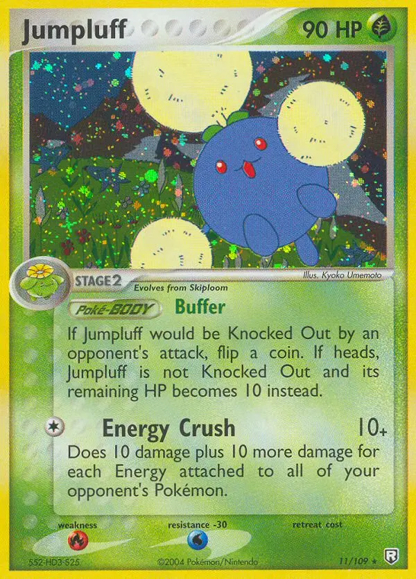 Jumpluff Rare rarity Team Rocket Returns Pokémon card price — $39.98