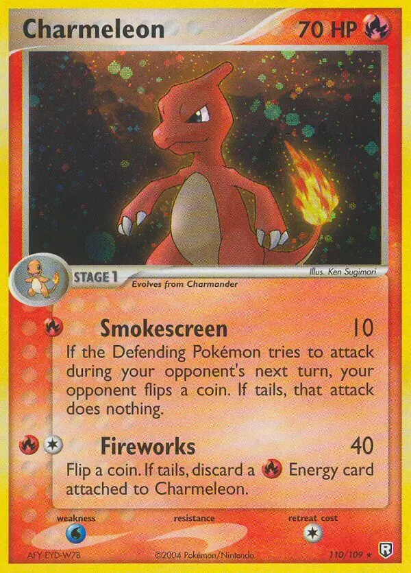 Charmeleon Secret Rare rarity Team Rocket Returns Pokémon card price — $115.62