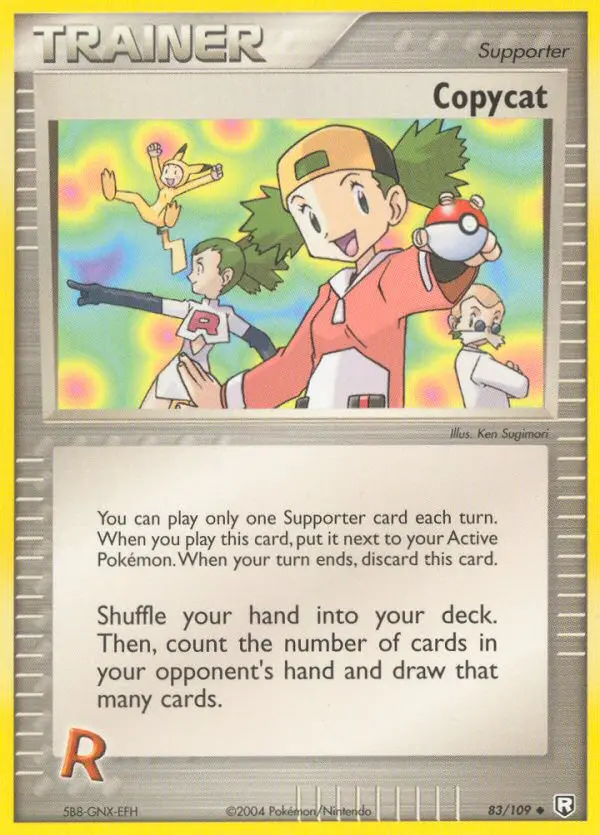 Copycat Uncommon rarity Team Rocket Returns Pokémon card price — $30.13
