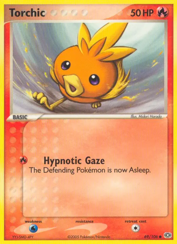 Torchic Common rarity Emerald Pokémon card price — $109.17
