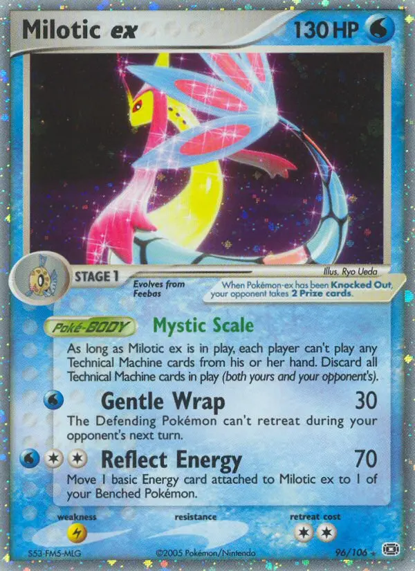 Milotic ex Rare rarity Emerald Pokémon card price — $479.99
