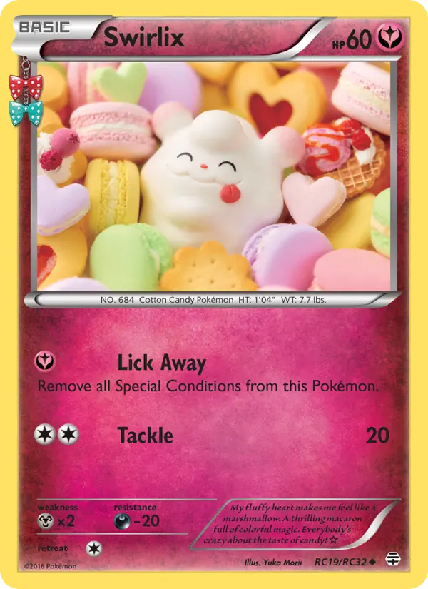 Swirlix Uncommon rarity Generations Pokémon card price — $5.63