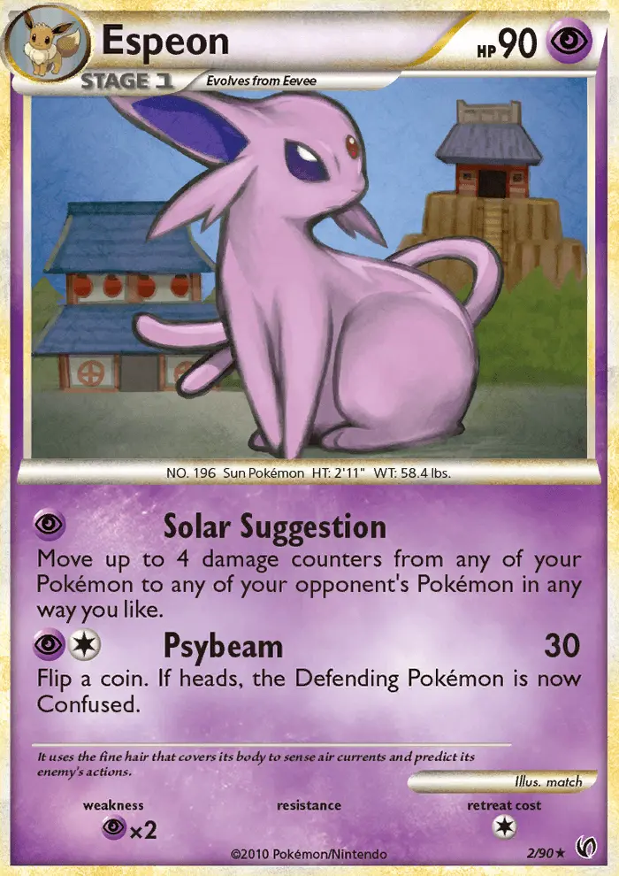 Espeon Holo Rare rarity Undaunted Pokémon card price — $66.98