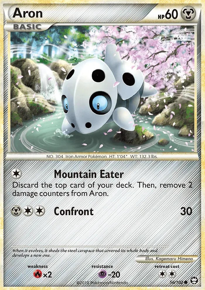 Aron Common rarity Triumphant Pokémon card price — $14.89