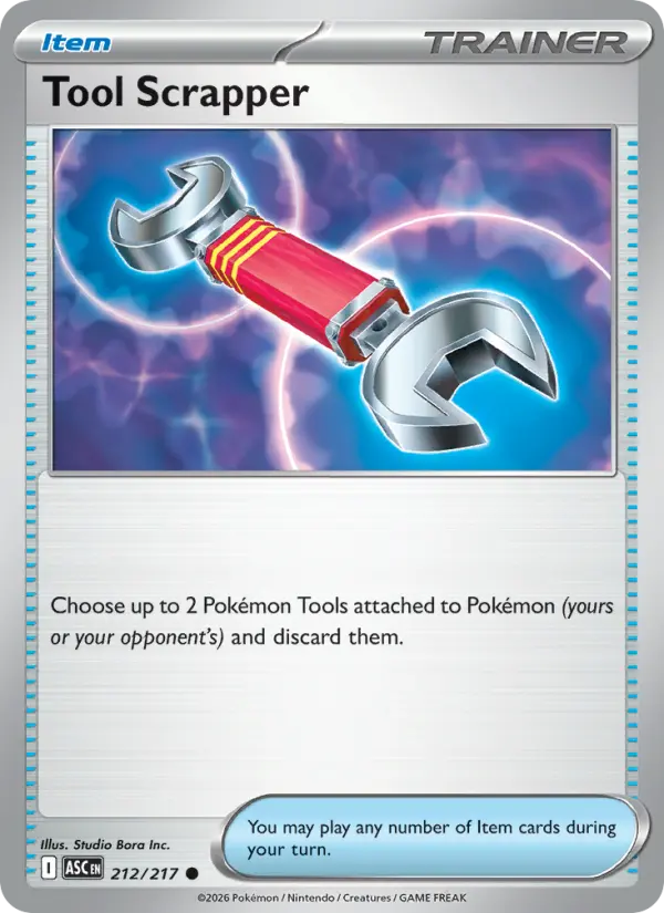 Tool Scrapper Common rarity Ascended Heroes Pokémon card price — $0.28