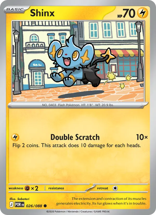 Shinx Common rarity Perfect Order Pokémon card price — $0.27