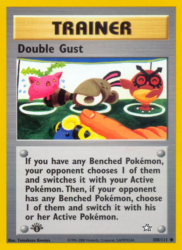 Double Gust Common rarity Neo Genesis Pokémon card price — $2.50