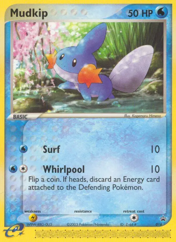 Mudkip Common rarity Nintendo Black Star Promos Pokémon card price