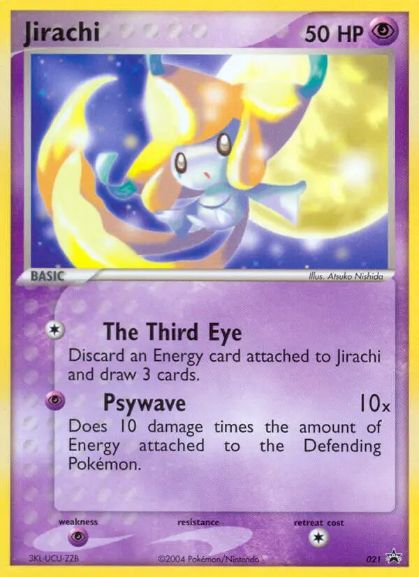 Jirachi Common rarity Nintendo Black Star Promos Pokémon card price