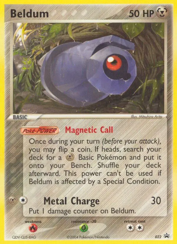 Beldum Common rarity Nintendo Black Star Promos Pokémon card price