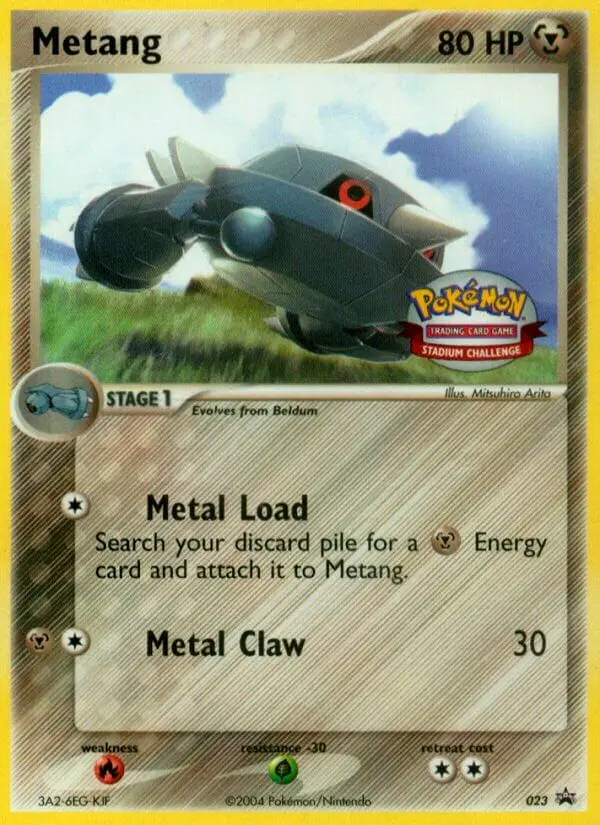 Metang Common rarity Nintendo Black Star Promos Pokémon card price