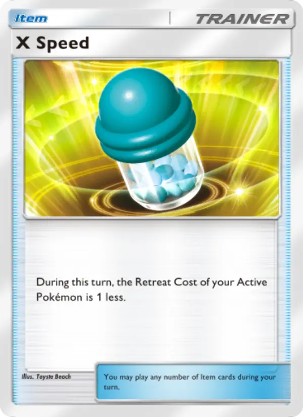 X Speed Rare rarity Promos-A Pokémon card price
