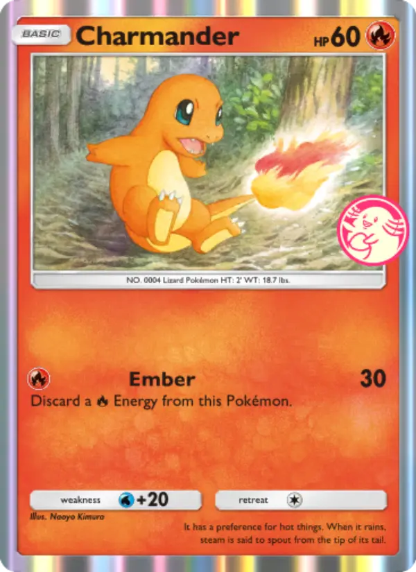 Charmander Rare rarity Promos-A Pokémon card price