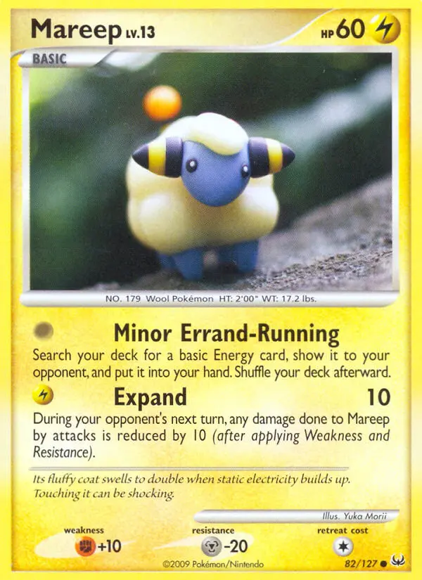Mareep Common rarity Platinum Pokémon card price — $20.76