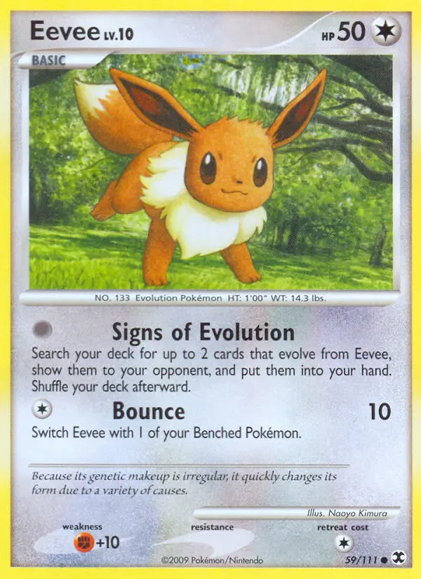 Eevee Common rarity Rising Rivals Pokémon card price — $26.66