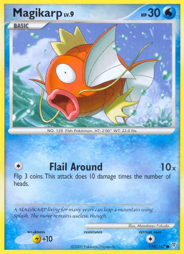 Magikarp Common rarity Supreme Victors Pokémon card price — $0.96