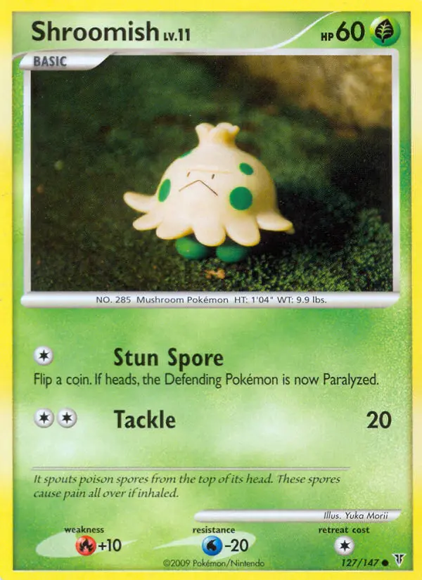 Shroomish Common rarity Supreme Victors Pokémon card price — $0.71