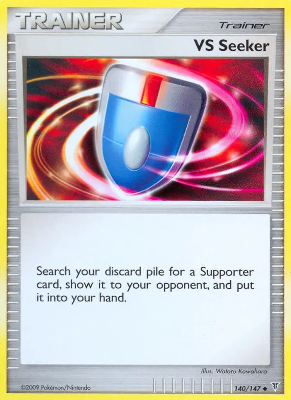 VS Seeker Uncommon rarity Supreme Victors Pokémon card price — $5.10
