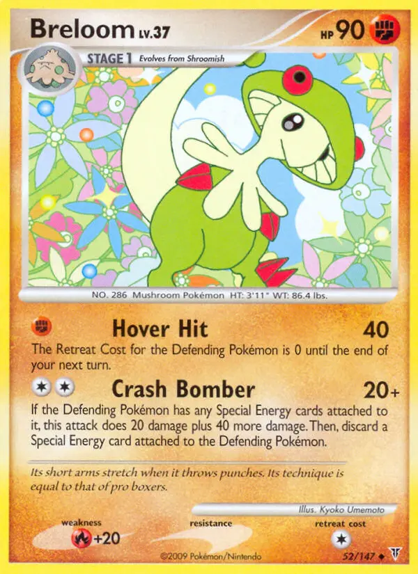 Breloom Uncommon rarity Supreme Victors Pokémon card price — $0.58
