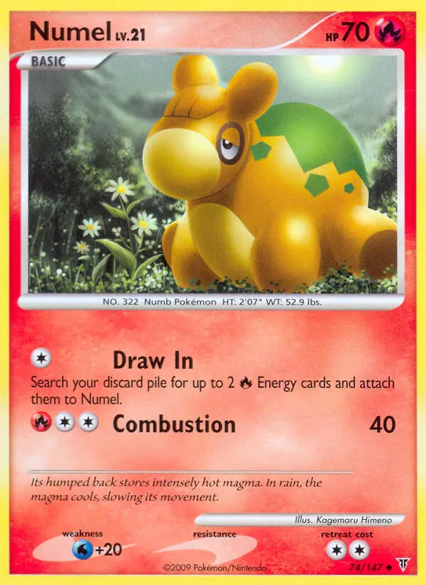Numel Uncommon rarity Supreme Victors Pokémon card price — $0.31