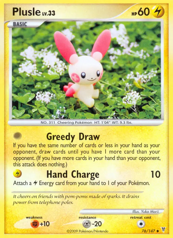 Plusle Uncommon rarity Supreme Victors Pokémon card price — $4.85