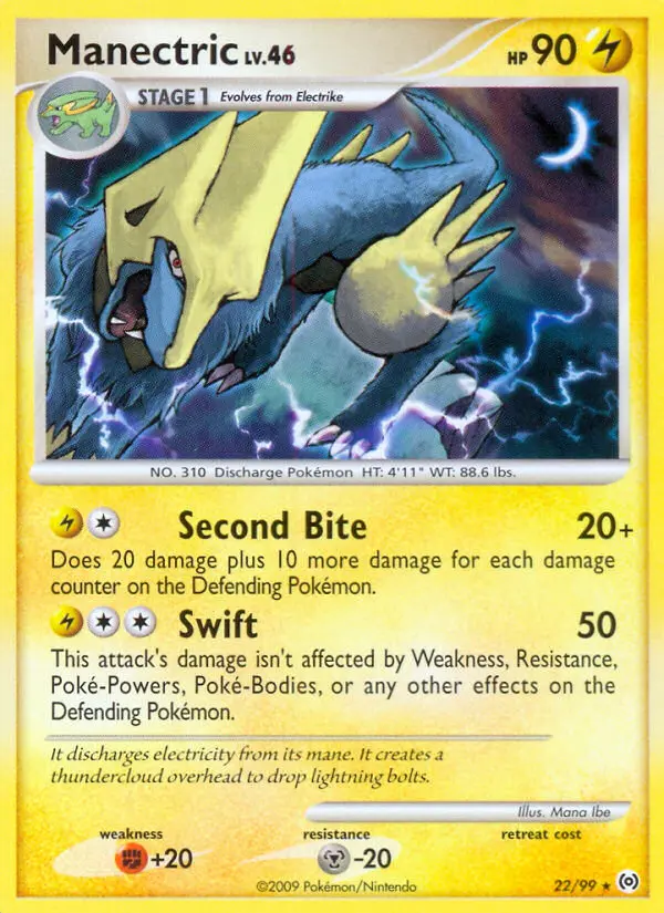 Manectric Rare rarity Arceus Pokémon card price — $4.14