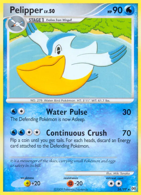 Pelipper Rare rarity Arceus Pokémon card price — $2.30