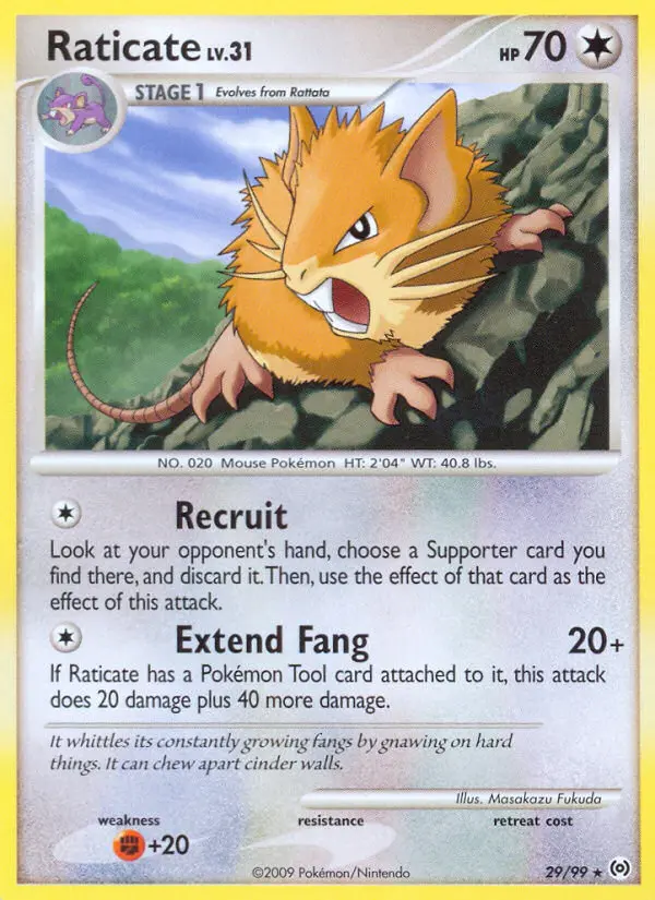 Raticate Rare rarity Arceus Pokémon card price — $3.33