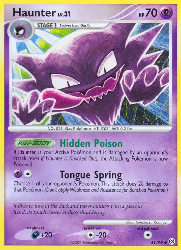 Haunter Uncommon rarity Arceus Pokémon card price — $23.03