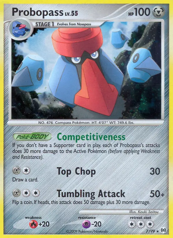 Probopass Holo Rare rarity Arceus Pokémon card price — $2.79