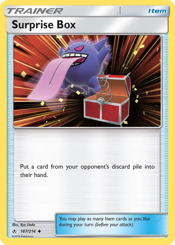 Surprise Box Uncommon rarity Unbroken Bonds Pokémon card price — $26.21