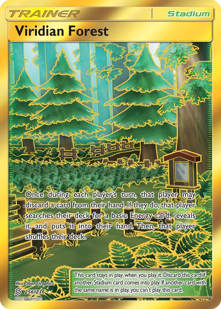Viridian Forest Secret Rare rarity Unified Minds Pokémon card price — $46.61