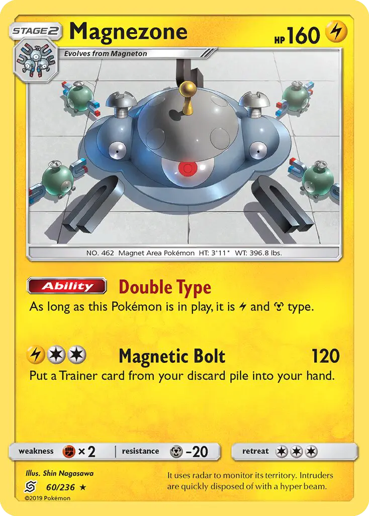 Magnezone Rare rarity Unified Minds Pokémon card price — $0.69