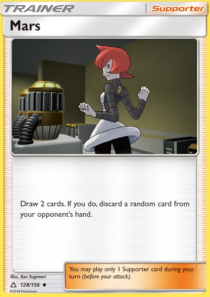 Mars Uncommon rarity Ultra Prism Pokémon card price — $0.69