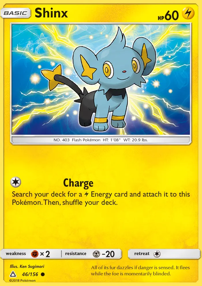 Shinx Common rarity Ultra Prism Pokémon card price — $0.53